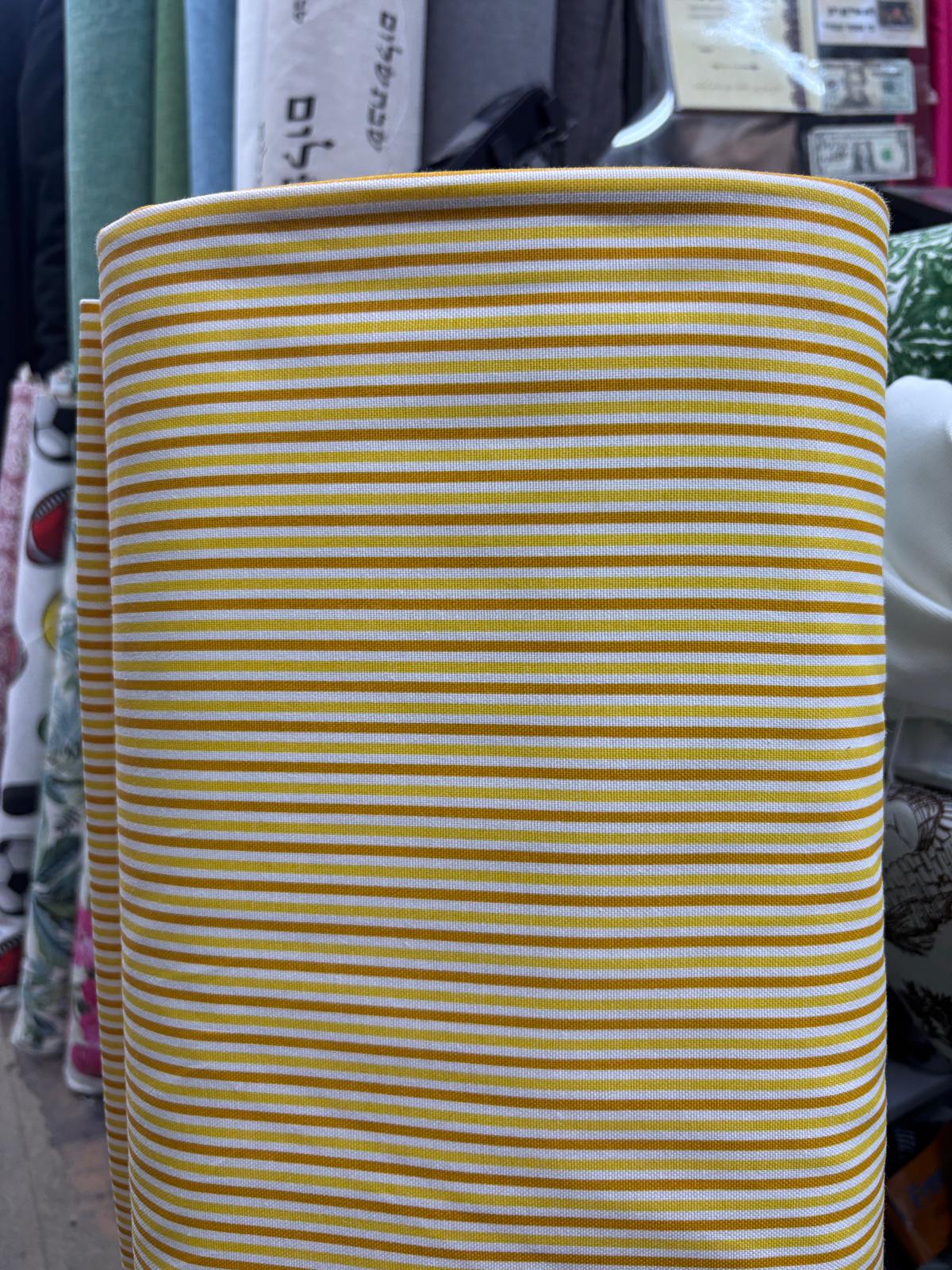 קנבס פסים דקים