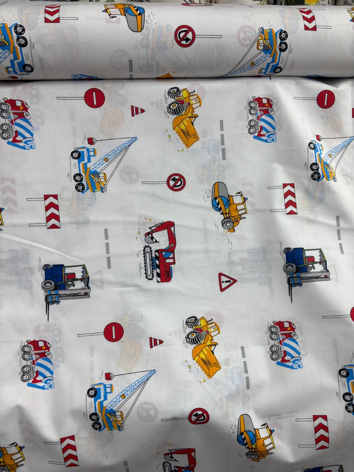 טרקטורים משאיות ותמרורים 