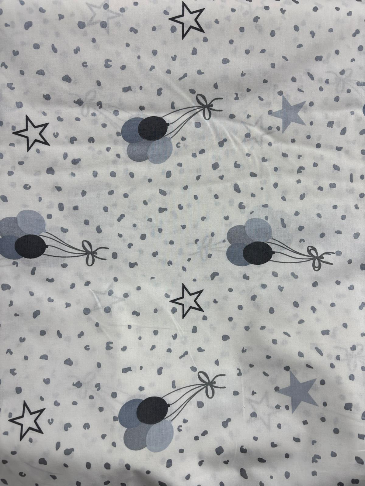 כותנה ילדים בלונים וכוכבים