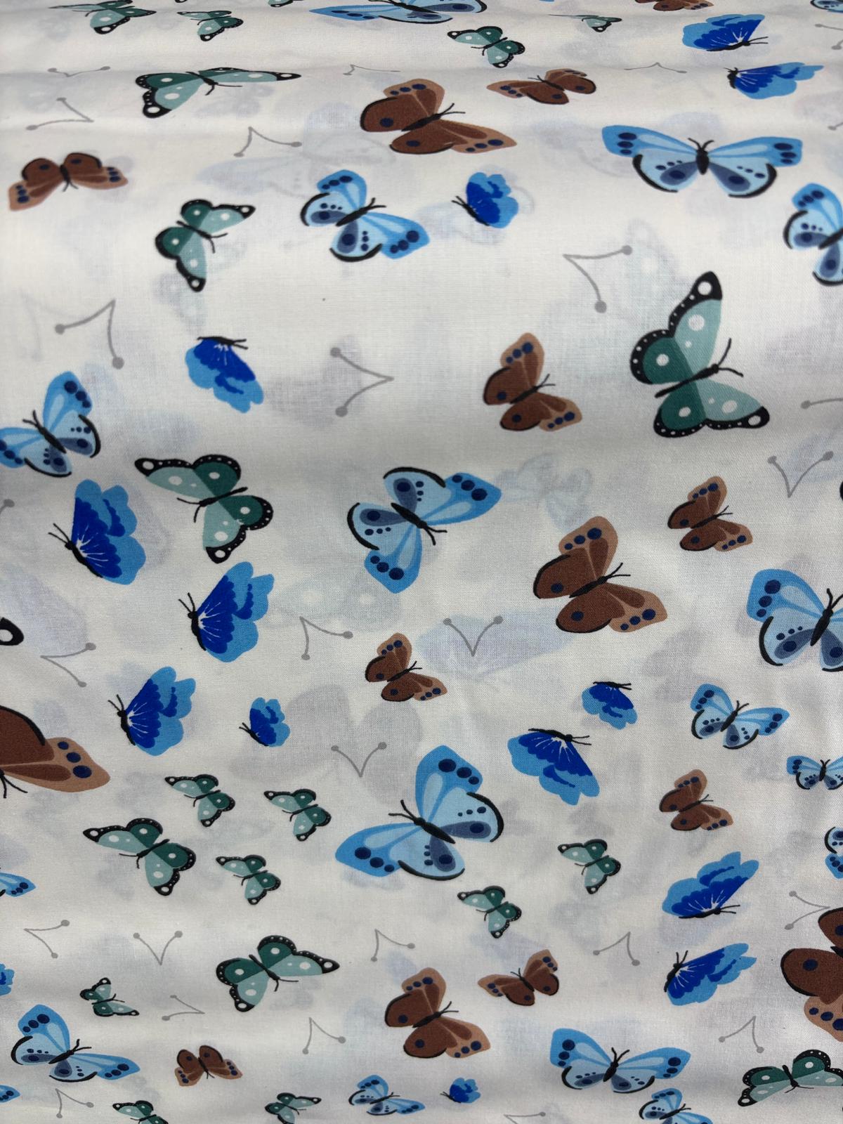 כותנה ילדים פרפרים