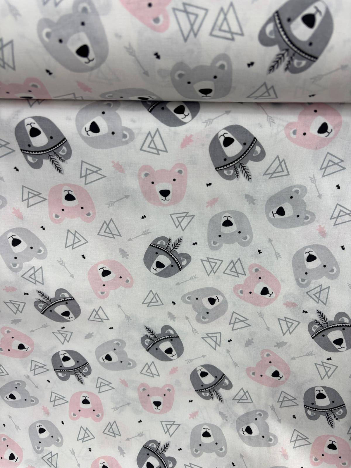 כותנה נקודות צבעוני