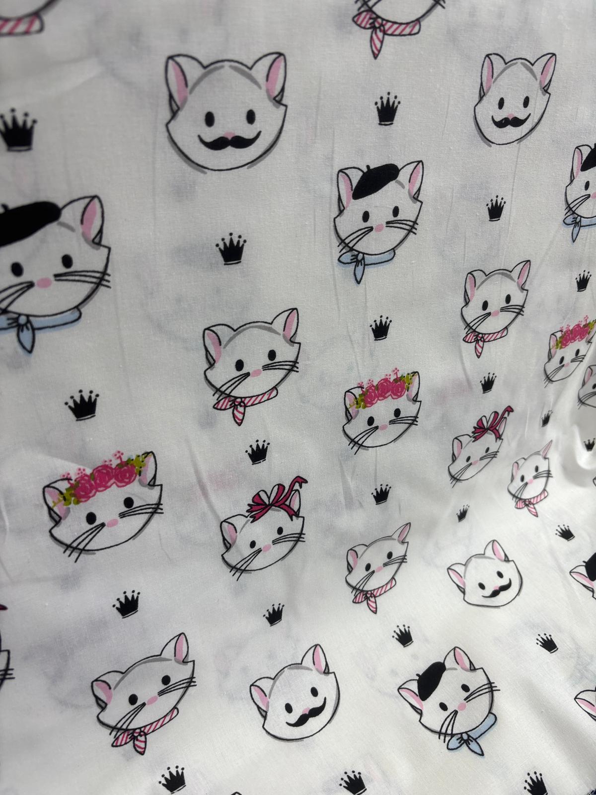 כותנה ילדים חתולים