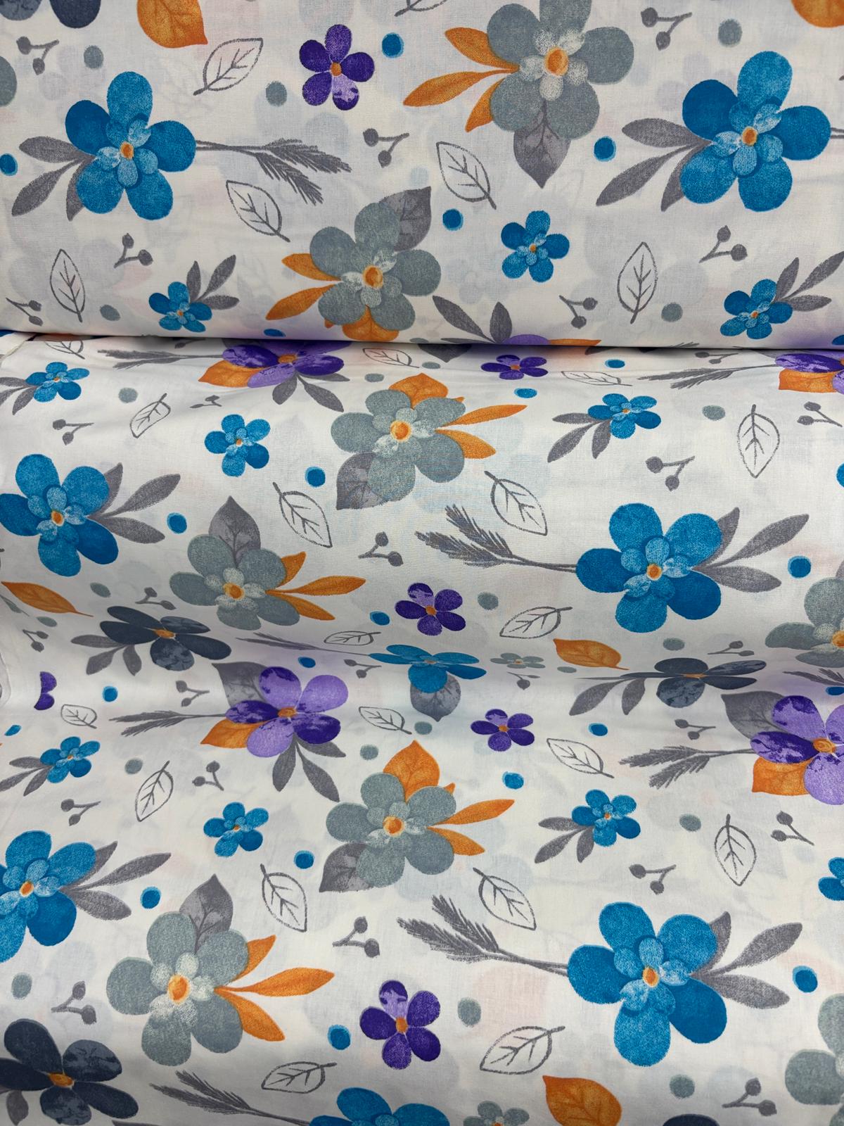 כותנה פרחים 