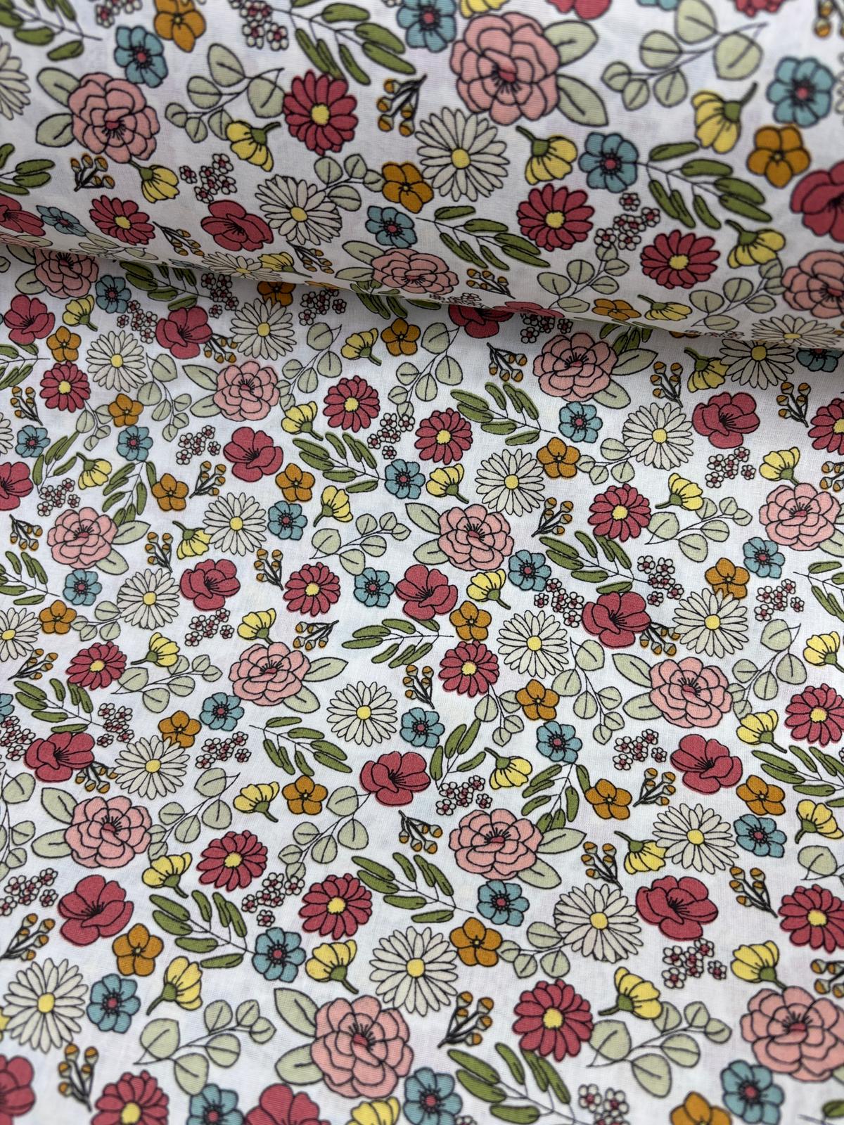 כותנה פרחים