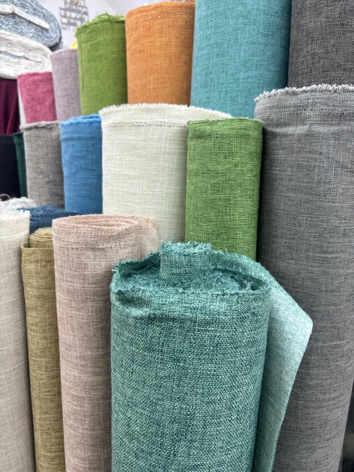 בד דמוי פשתן