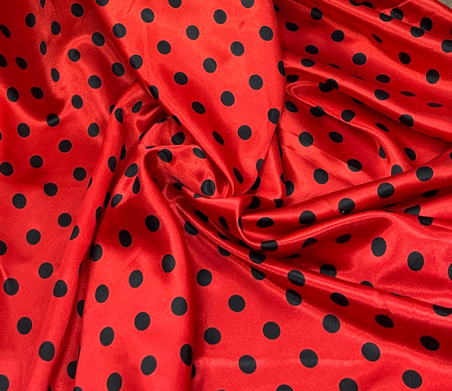 בד סאטן מודפס 