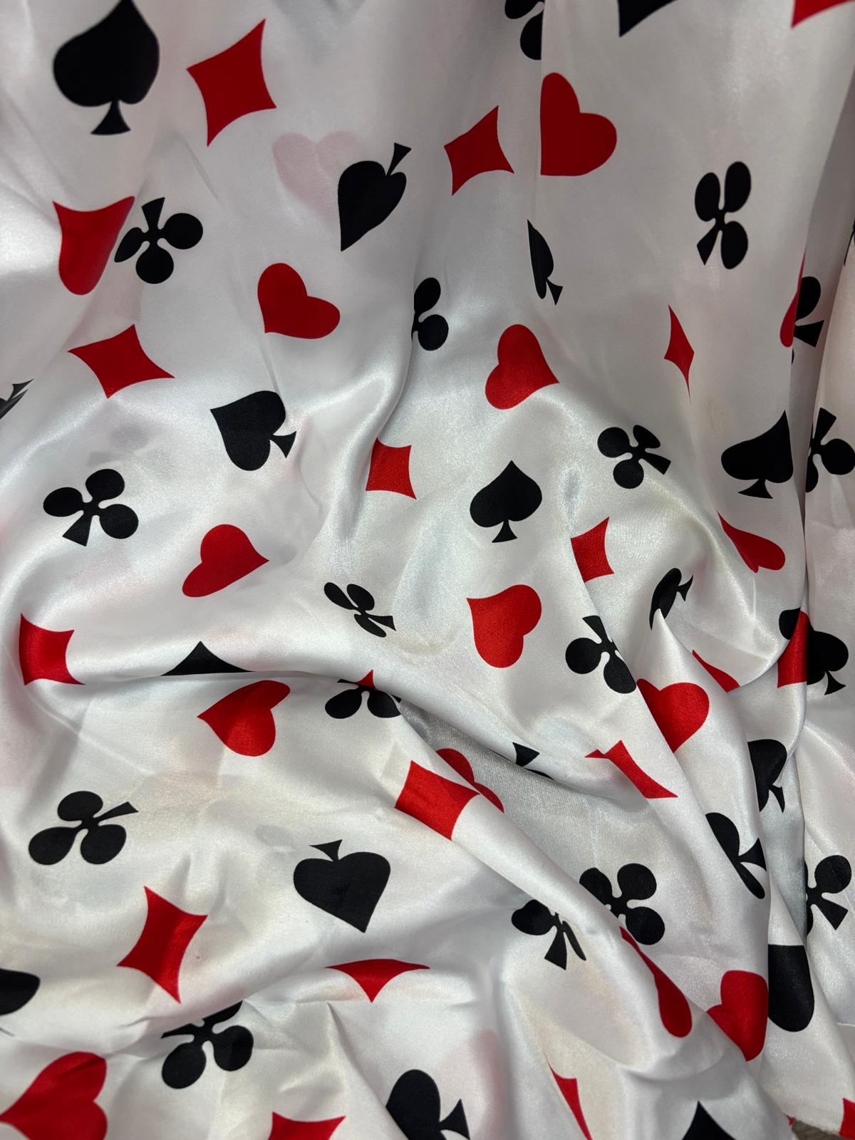 בד סאטן מודפס 