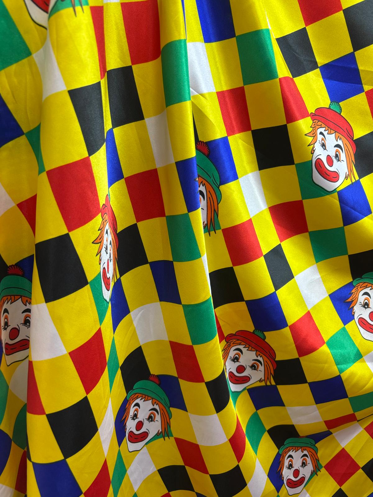 בד סאטן מודפס 