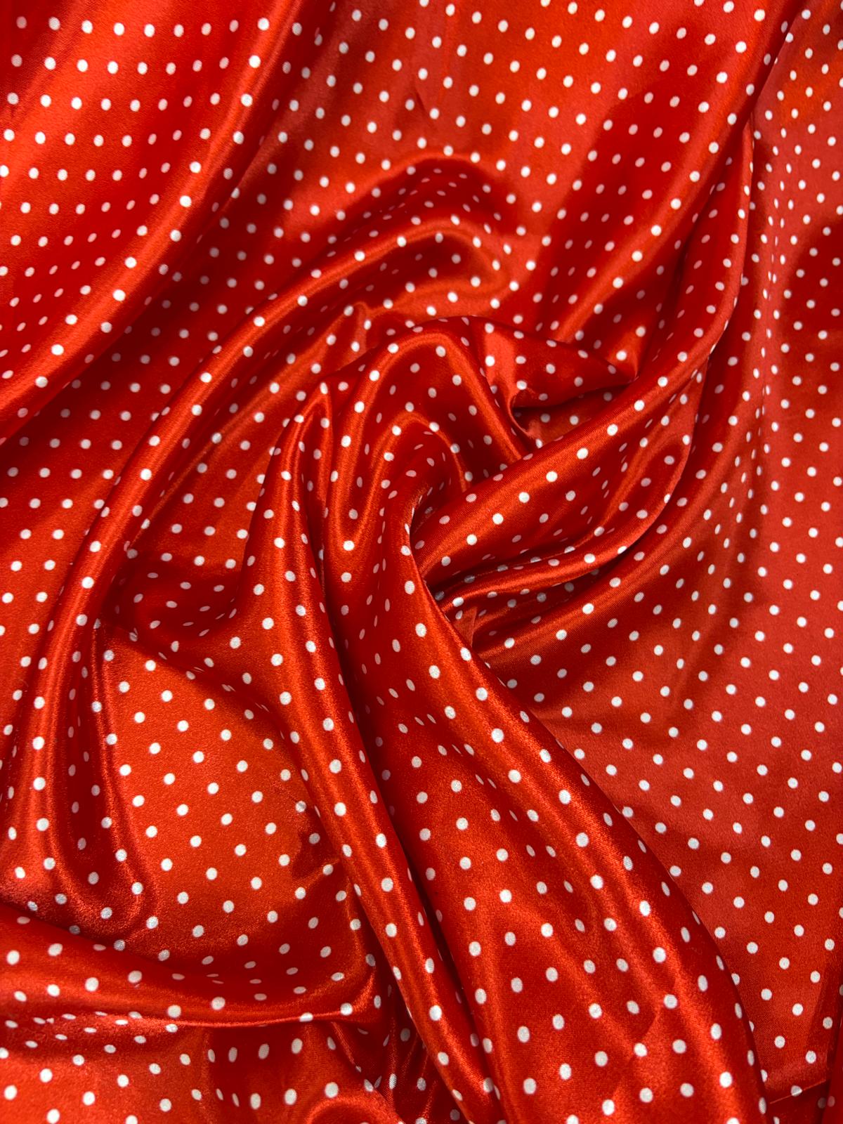 בד סאטן מודפס 