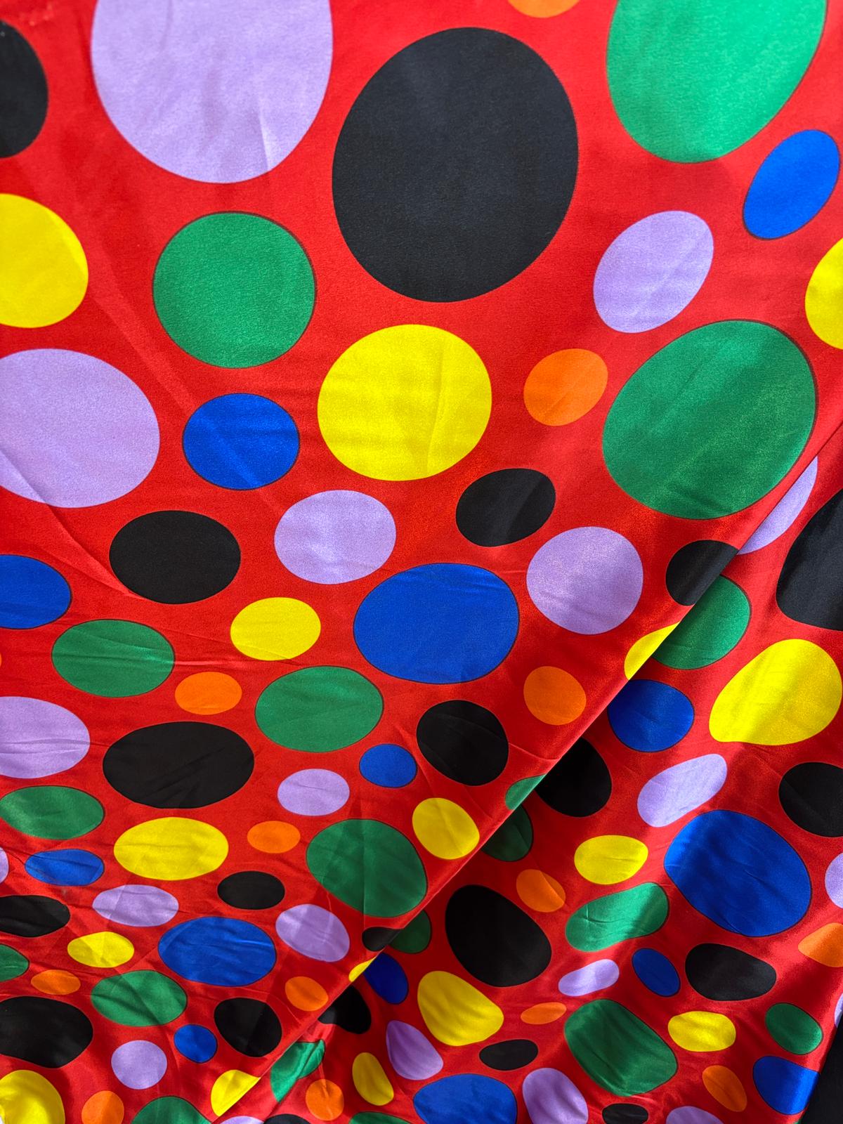 בד סאטן מודפס 