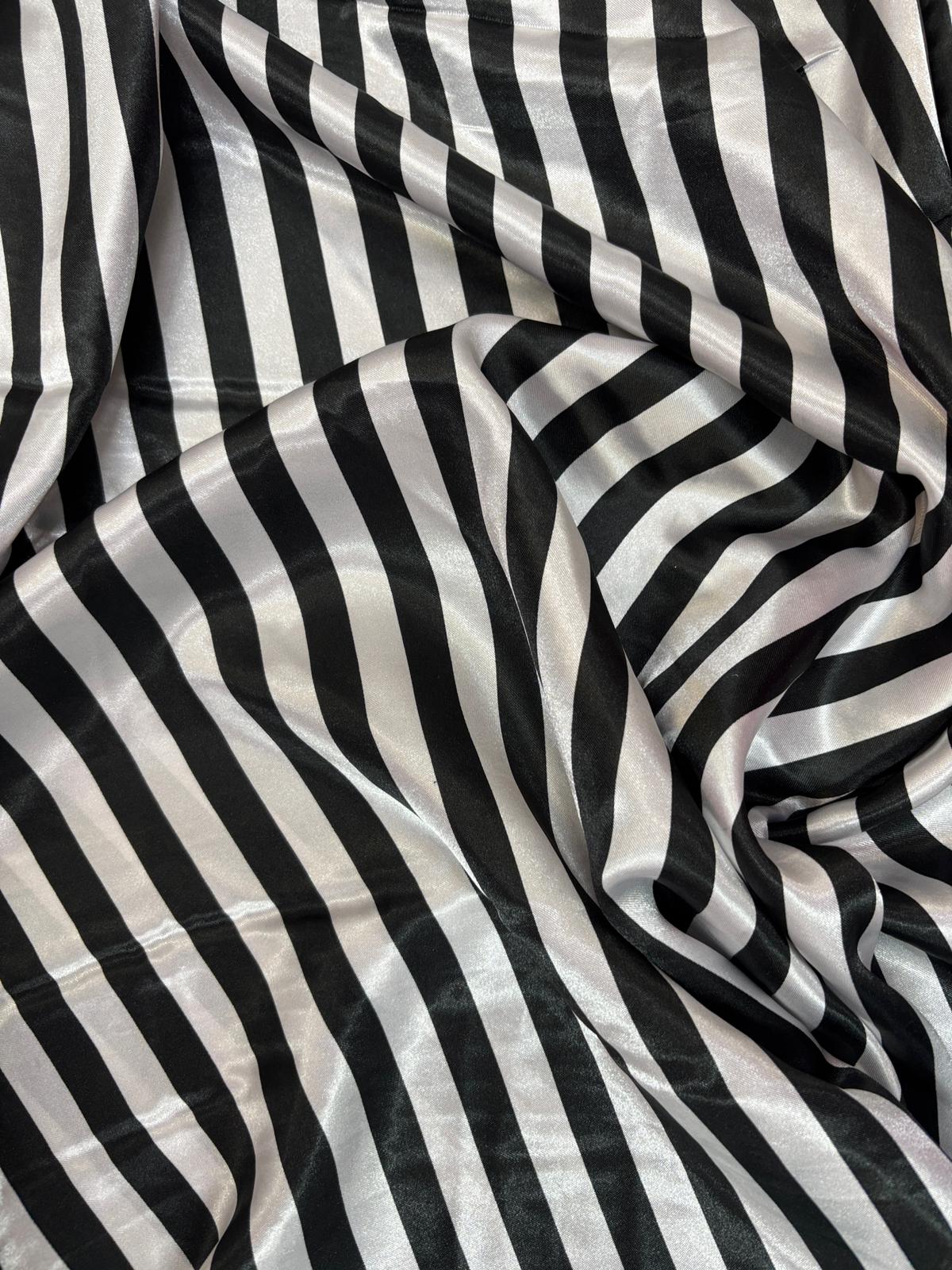 בד סאטן מודפס